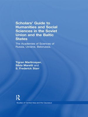 cover image of Scholars' Guide to Humanities and Social Sciences in the Soviet Union and the Baltic States